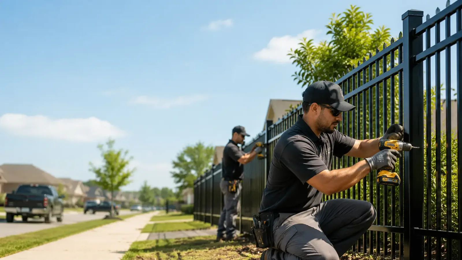Metal Fence Installation in Preston Park, PA